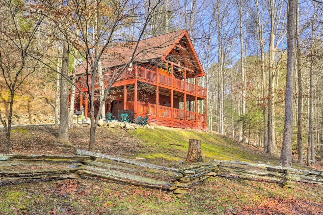 Creekside Sevierville Cabin Game Room And Hot Tub! Esterno foto